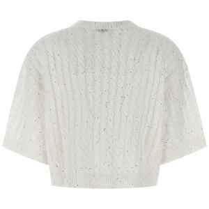 Brunello Cucinelli Dazzling Cable Cardigan