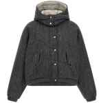 Brunello Cucinelli Shiny Zipper Pull Down Jacket