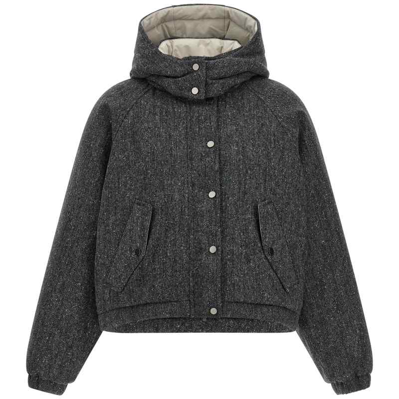 MD0023657C001_01_M_2026-05-26T07-42-17.564Z Brunello Cucinelli Shiny Zipper Pull Down Jacket