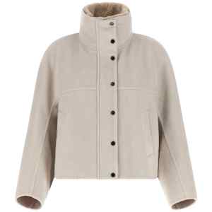 Brunello Cucinelli Cropped Coat
