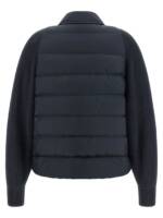 Brunello Cucinelli Shiny Flap Detail Down Jacket