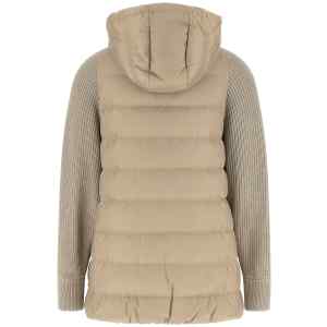Brunello Cucinelli Shiny Zipper Pull Down Jacket