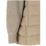 Brunello Cucinelli Shiny Zipper Pull Down Jacket