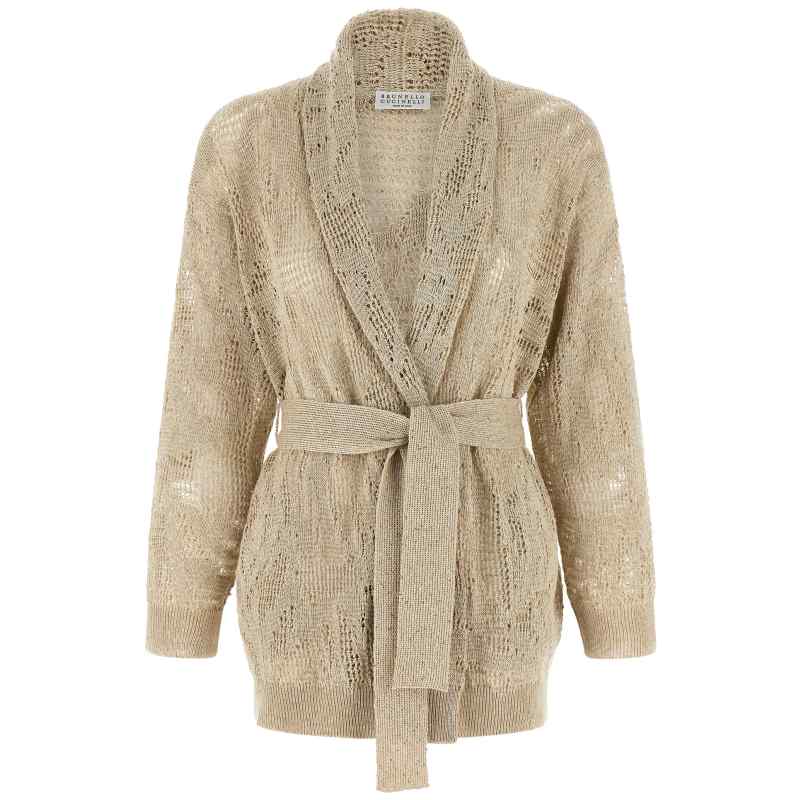 Brunello Cucinelli Crochet Cardigan