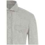 Brunello Cucinelli Piqué Cotton Shirt