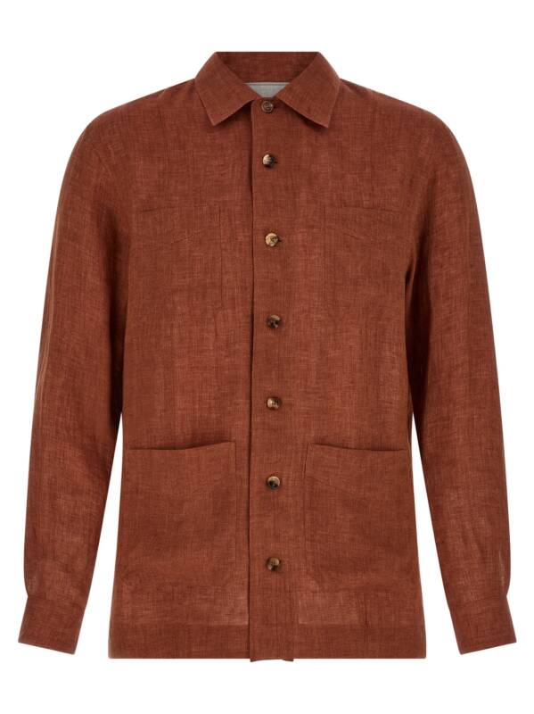 MF6300648C036_01_M_2026-05-12T07-31-49.636Z Brunello Cucinelli Linen Shirt