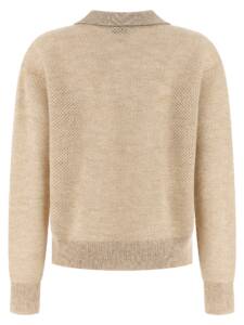 Brunello Cucinelli Waffle Processing Polo Shirt