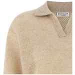 Brunello Cucinelli Waffle Processing Polo Shirt