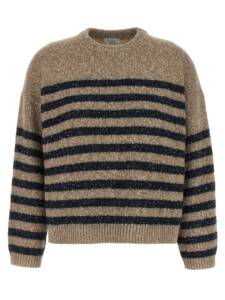 Brunello Cucinelli Dazzling Stripes Sweater