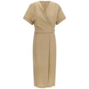Brunello Cucinelli Wrap Dress