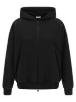 Brunello Cucinelli Shiny Trims Hoodie