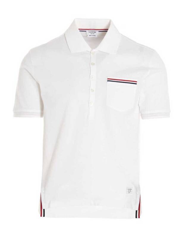 Thom Browne Rwb Polo Shirt
