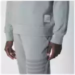 Thom Browne Grey cotton hooded sweatshirt