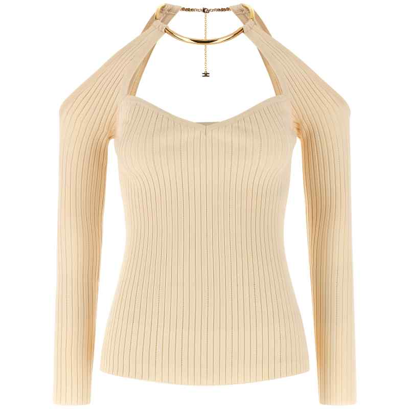 MK89S61E2193_01_M_2026-01-19T09-25-19.382Z Elisabetta Franchi Necklace Sweater