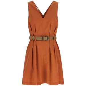 Brunello Cucinelli Texture Twill Dress