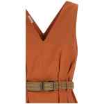 Brunello Cucinelli Texture Twill Dress