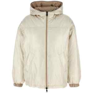 Brunello Cucinelli Laminated Reversible Down Jacket