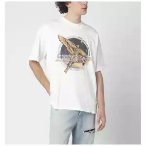 Represent White sweatshirt with logo print