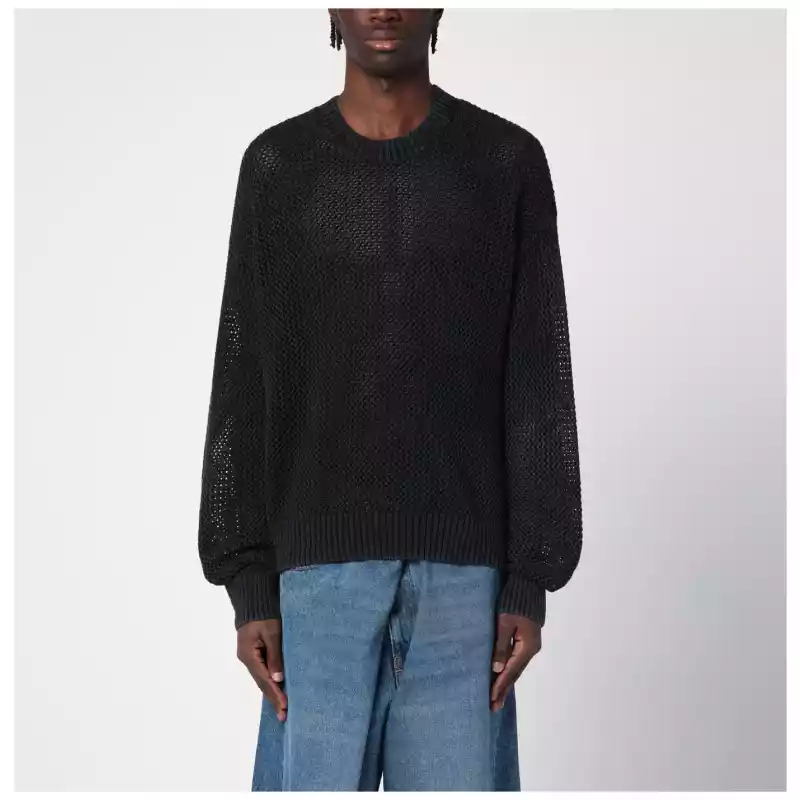 Represent Black cotton sweater