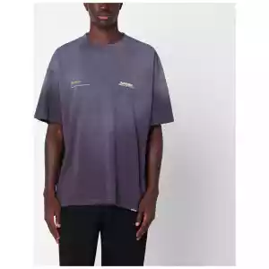 Represent Plum faded T-shirt with logo
