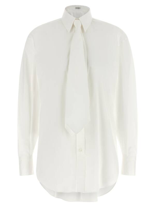 Brunello Cucinelli Shirt With Tie