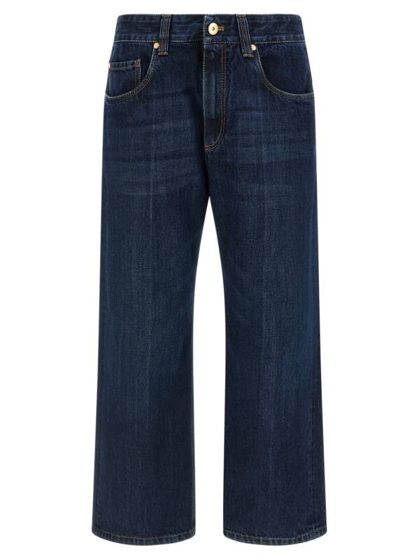 Brunello Cucinelli Cropped Jeans