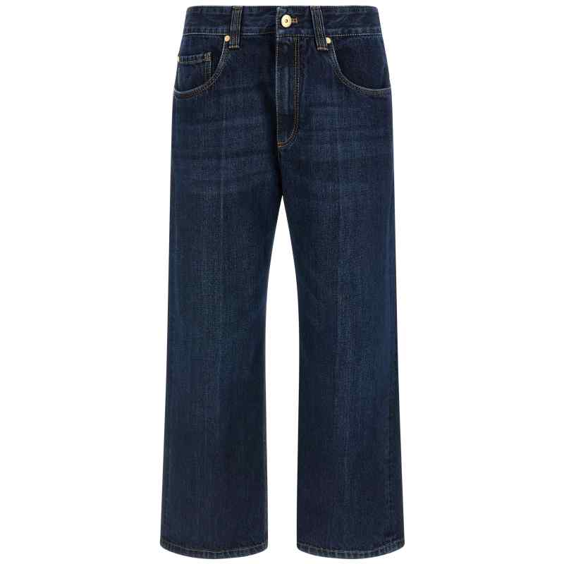 Brunello Cucinelli Cropped Jeans