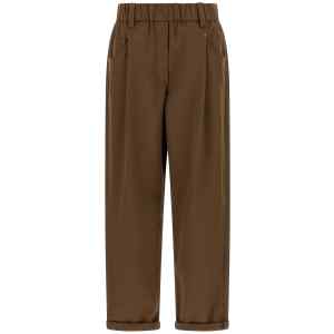 Brunello Cucinelli Baggy Pull-on Pants
