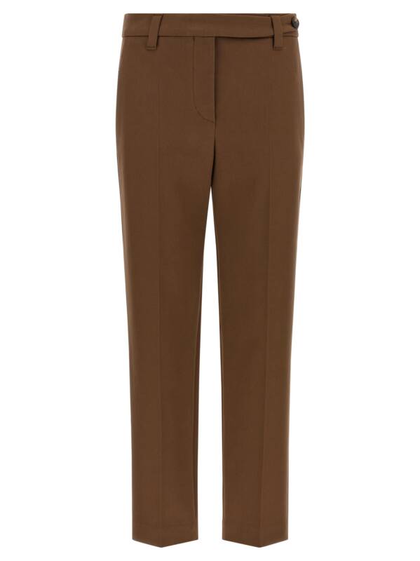 Brunello Cucinelli Monile Cotton Pants