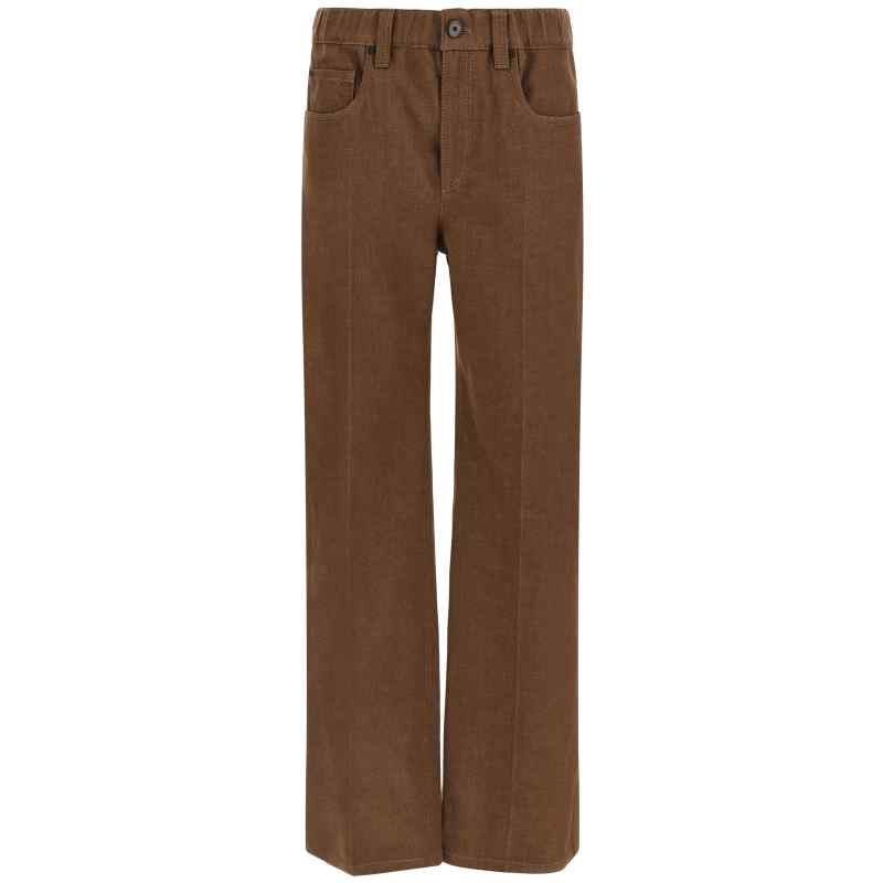 MP134P4108C007_01_M_2026-04-14T07-37-26.371Z-1 Brunello Cucinelli The Contemporary Pull-on Jeans