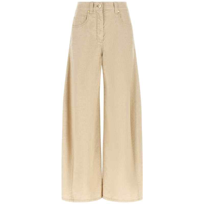 Brunello Cucinelli The Wide Barrel Pants