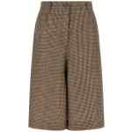 Brunello Cucinelli Prince Of Wales Lamé Bermuda Shorts