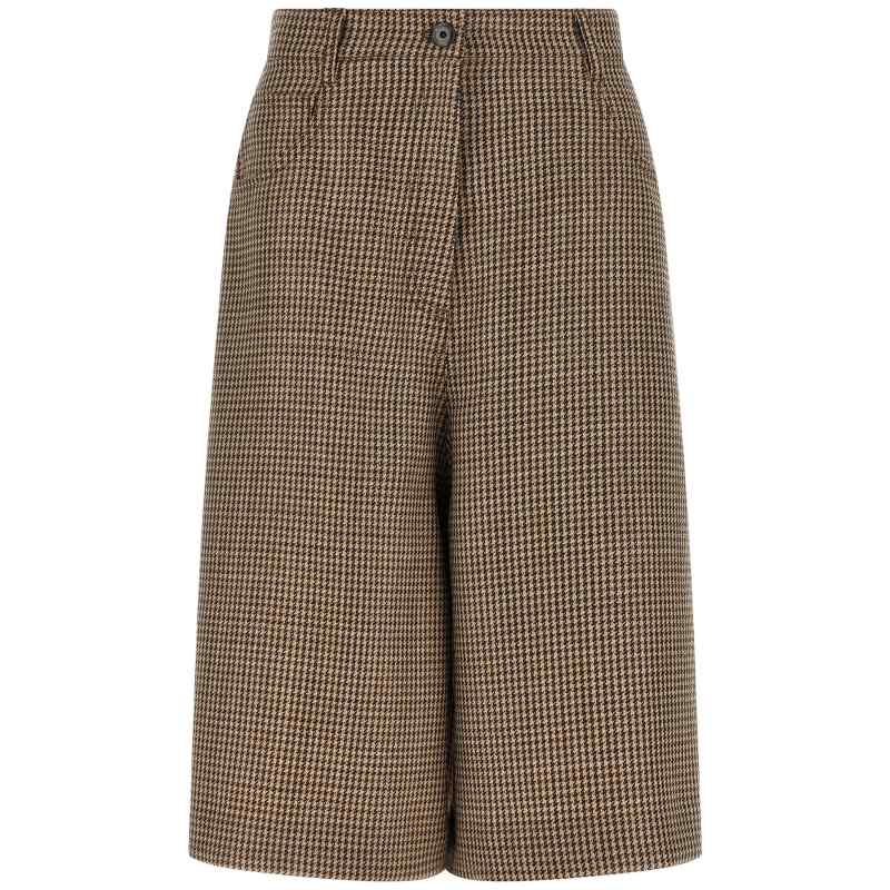 MP546P9322C001_01_M_2026-05-18T06-39-48.057Z Brunello Cucinelli Prince Of Wales Lamé Bermuda Shorts