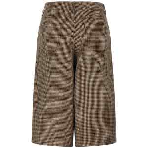Brunello Cucinelli Prince Of Wales Lamé Bermuda Shorts