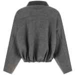 Brunello Cucinelli Shiny Zipper Pull Jacket