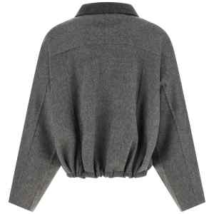 Brunello Cucinelli Shiny Zipper Pull Jacket
