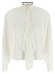 Brunello Cucinelli Shiny Collar Shirt