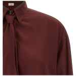 Brunello Cucinelli Shiny Collar Shirt