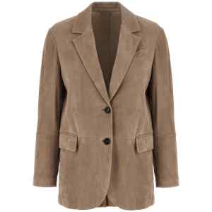 Brunello Cucinelli Suede Blazer