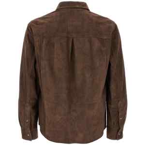 Brunello Cucinelli Suede Overshirt
