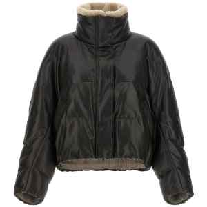 Brunello Cucinelli Padded Leather Jacket