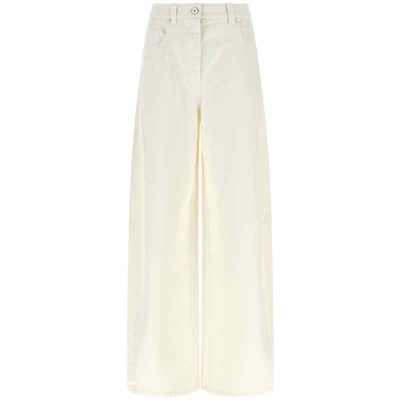 Brunello Cucinelli The Wide Barrel Jeans