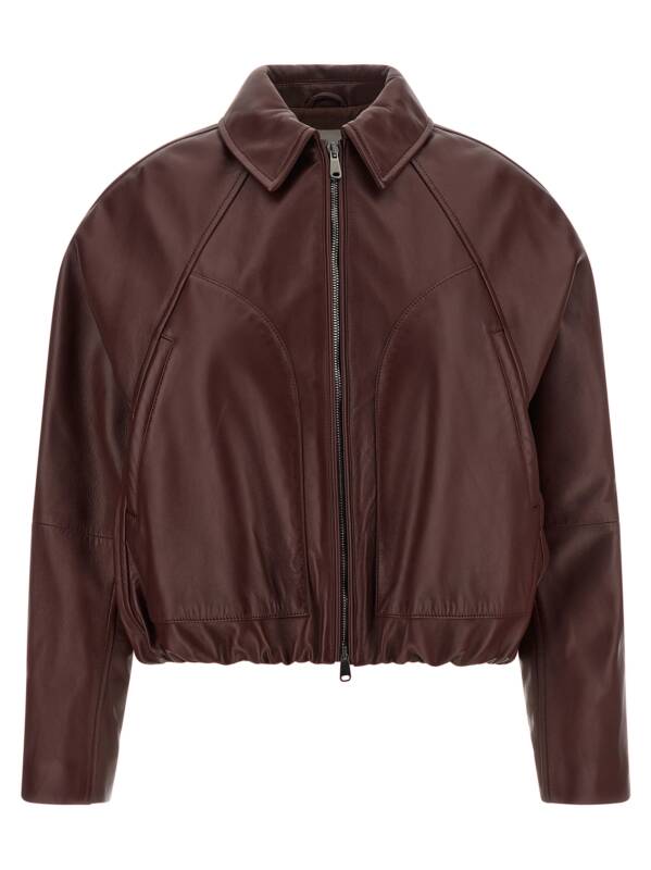 Brunello Cucinelli Nappa Leather Jacket