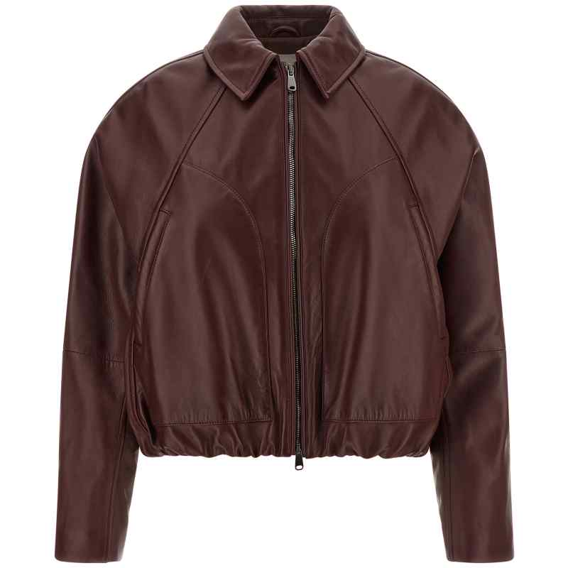 Brunello Cucinelli Nappa Leather Jacket