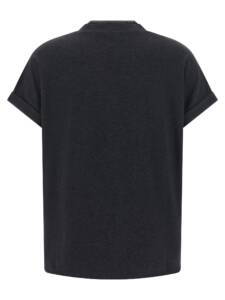 Brunello Cucinelli Shiny Trims T-shirt
