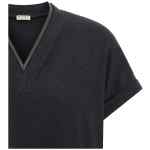 Brunello Cucinelli Shiny Trims T-shirt