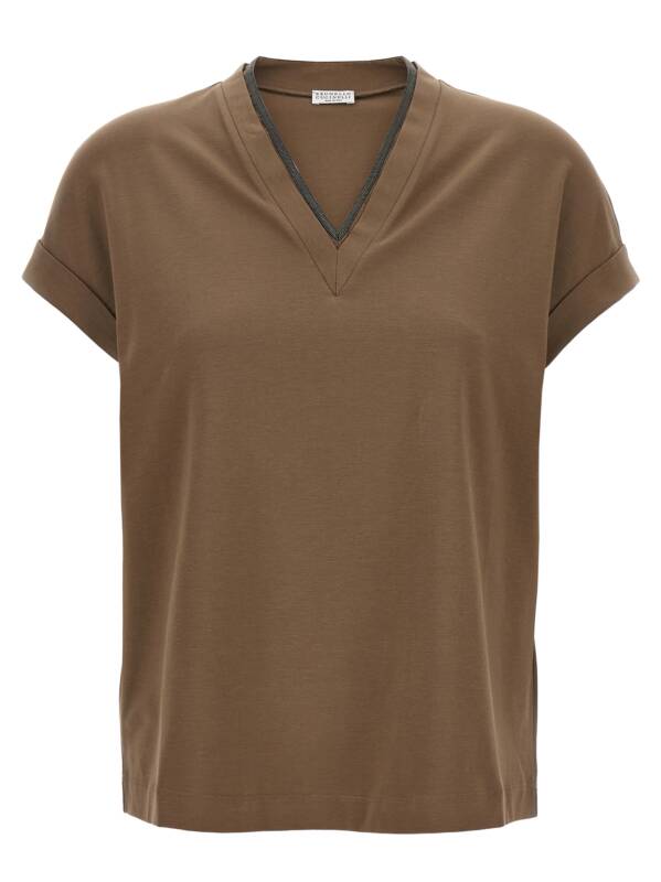 Brunello Cucinelli T-shirt Monile