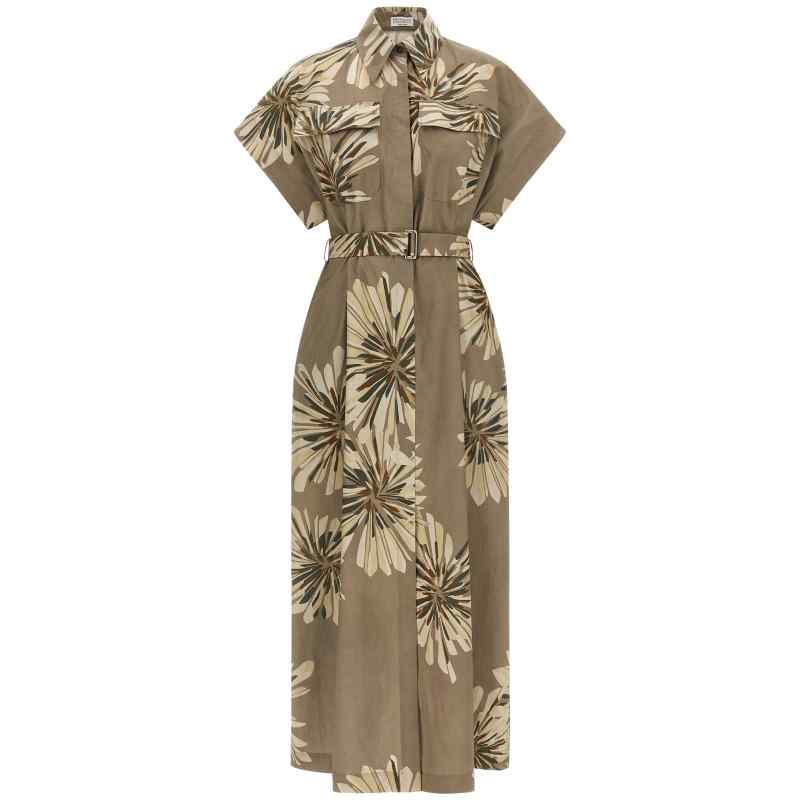 Brunello Cucinelli Chemisier Dress