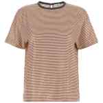 Brunello Cucinelli Shiny Collar Detail T-shirt