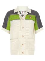Casablanca Stripe Crochet Shirt